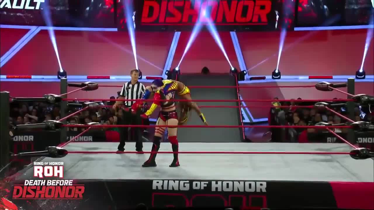 [ROH Spoilers] Nasty move during Billie Starkz vs Red Velvet